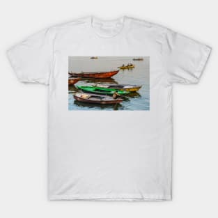 Boats on the Ganges T-Shirt